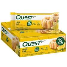 Quest Lemon Cake Protein Bar 2.12oz, 12ct image