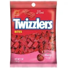 Twizzlers Bites Cherry Candy Bag 7oz, 12ct image