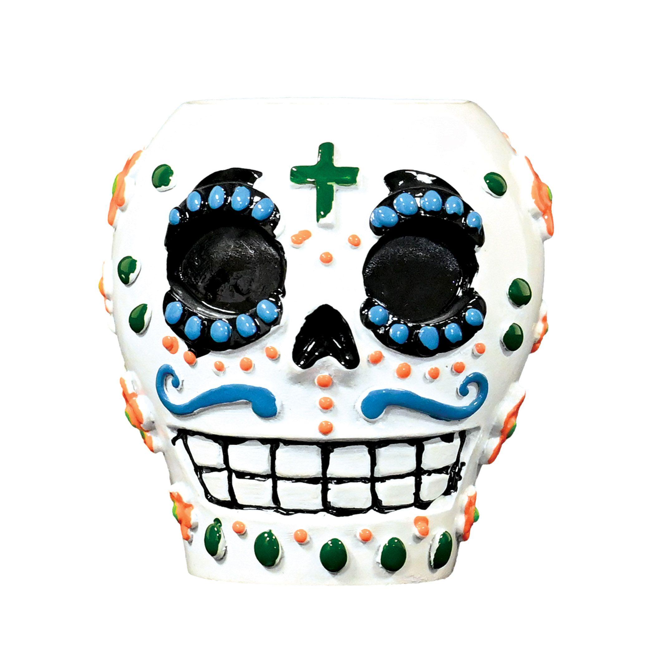 Day Of The Dead Male Tea Light Holder image