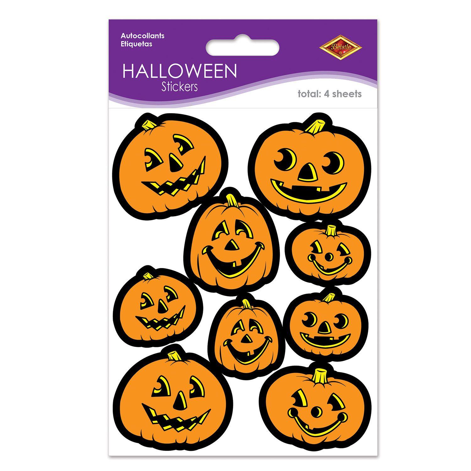Jack-O-Lantern Stickers image