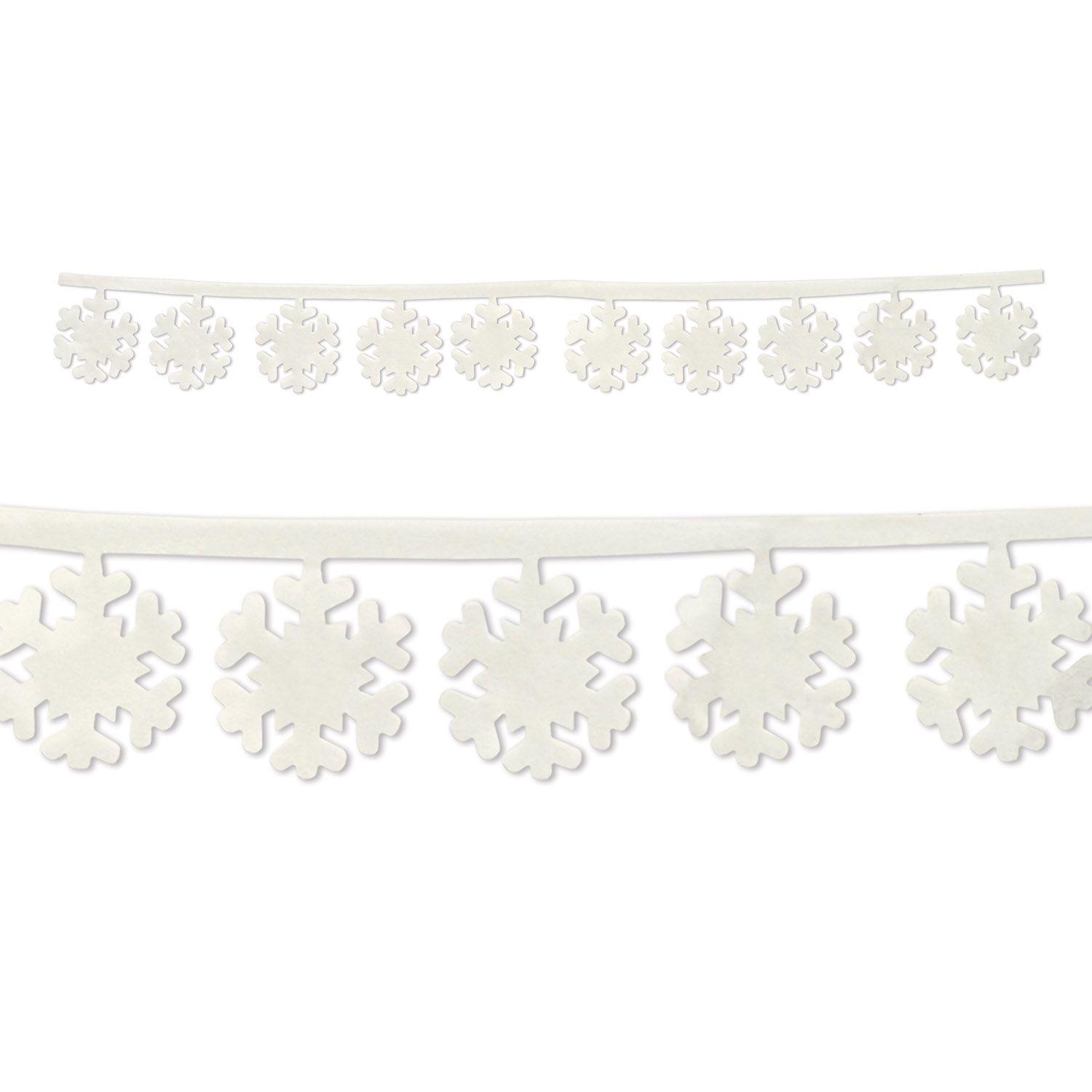 Fabric Snowflake Garlands image