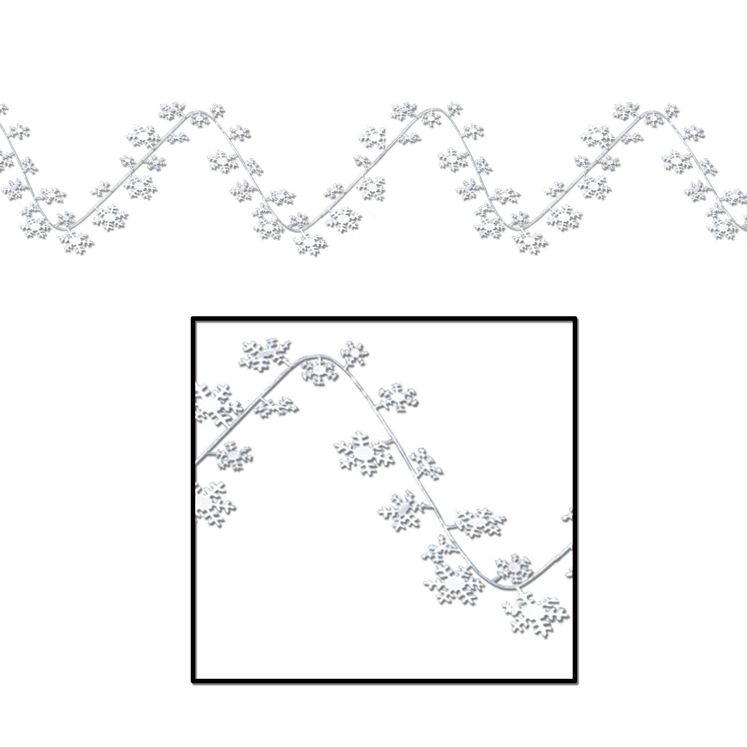 Gleam 'N Flex Snowflake Garland image