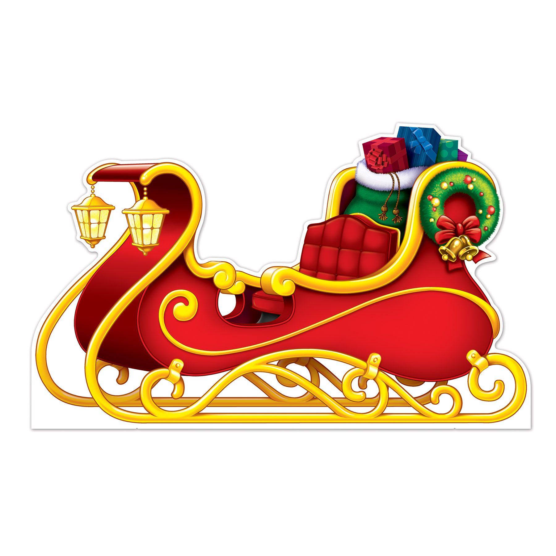 Santa's Sleigh Stand-Up image