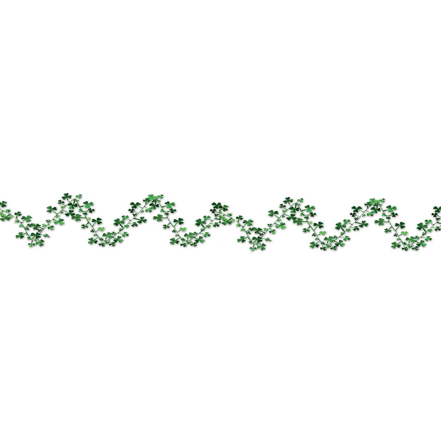 Gleam 'N Flex Shamrock Garland image