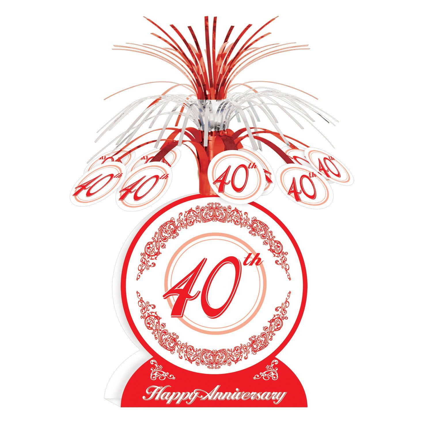 40th Anniversary Centerpiece image