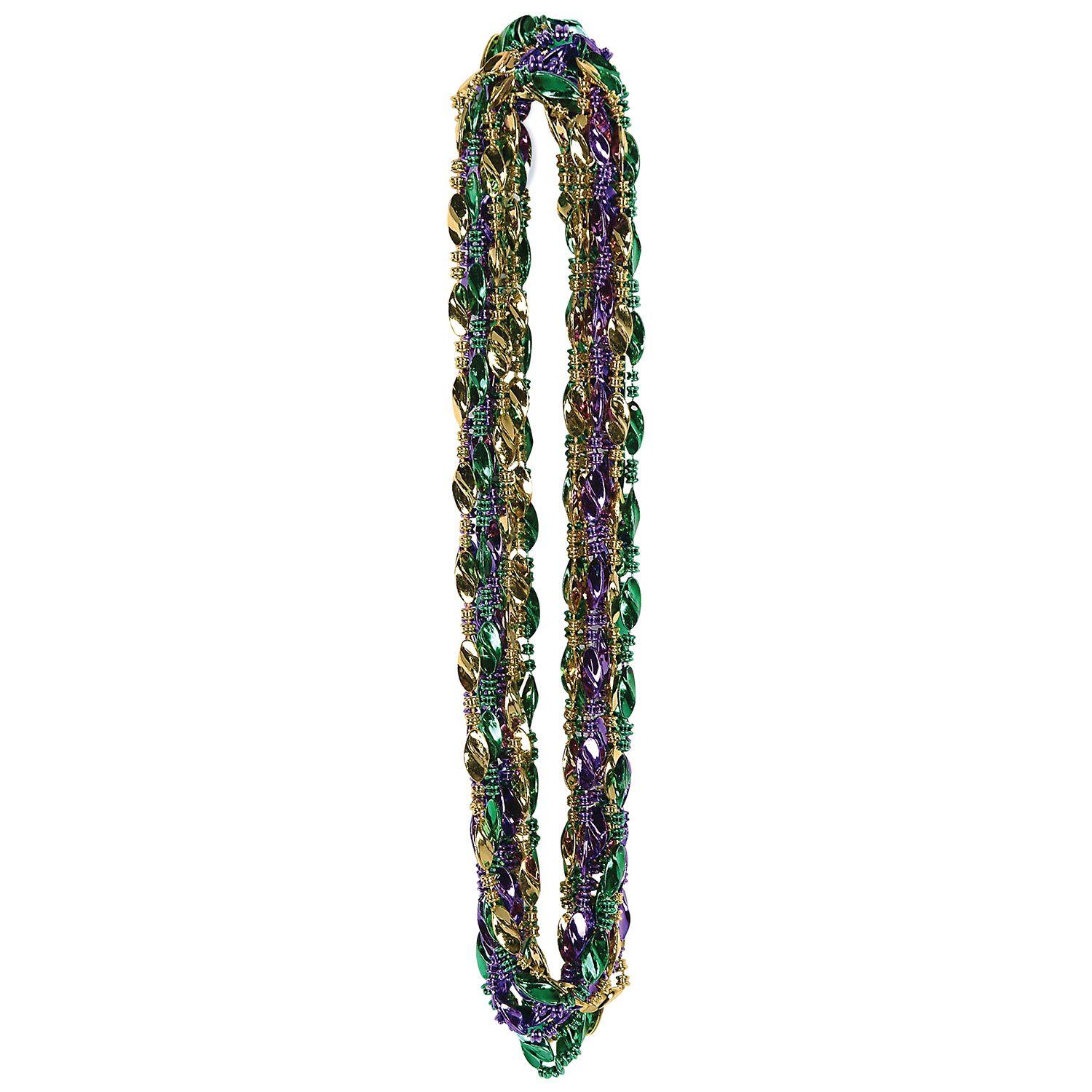 Mardi Gras Twist Beads image