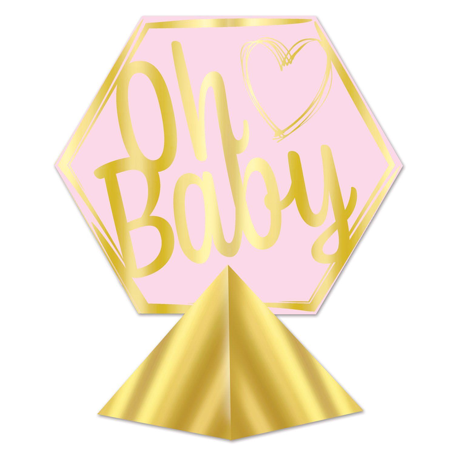 3-D Foil Oh Baby Centerpiece image