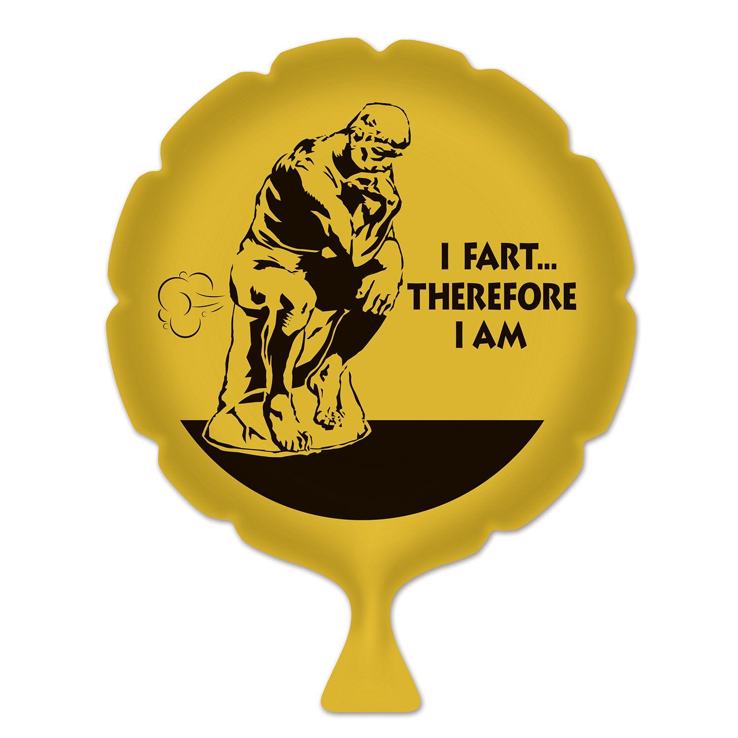 I Fart... Therefore I Am Whoopee Cushion image