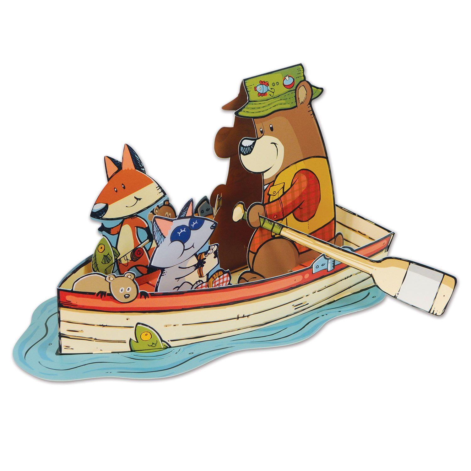 3-D Woodland Friends Centerpiece image