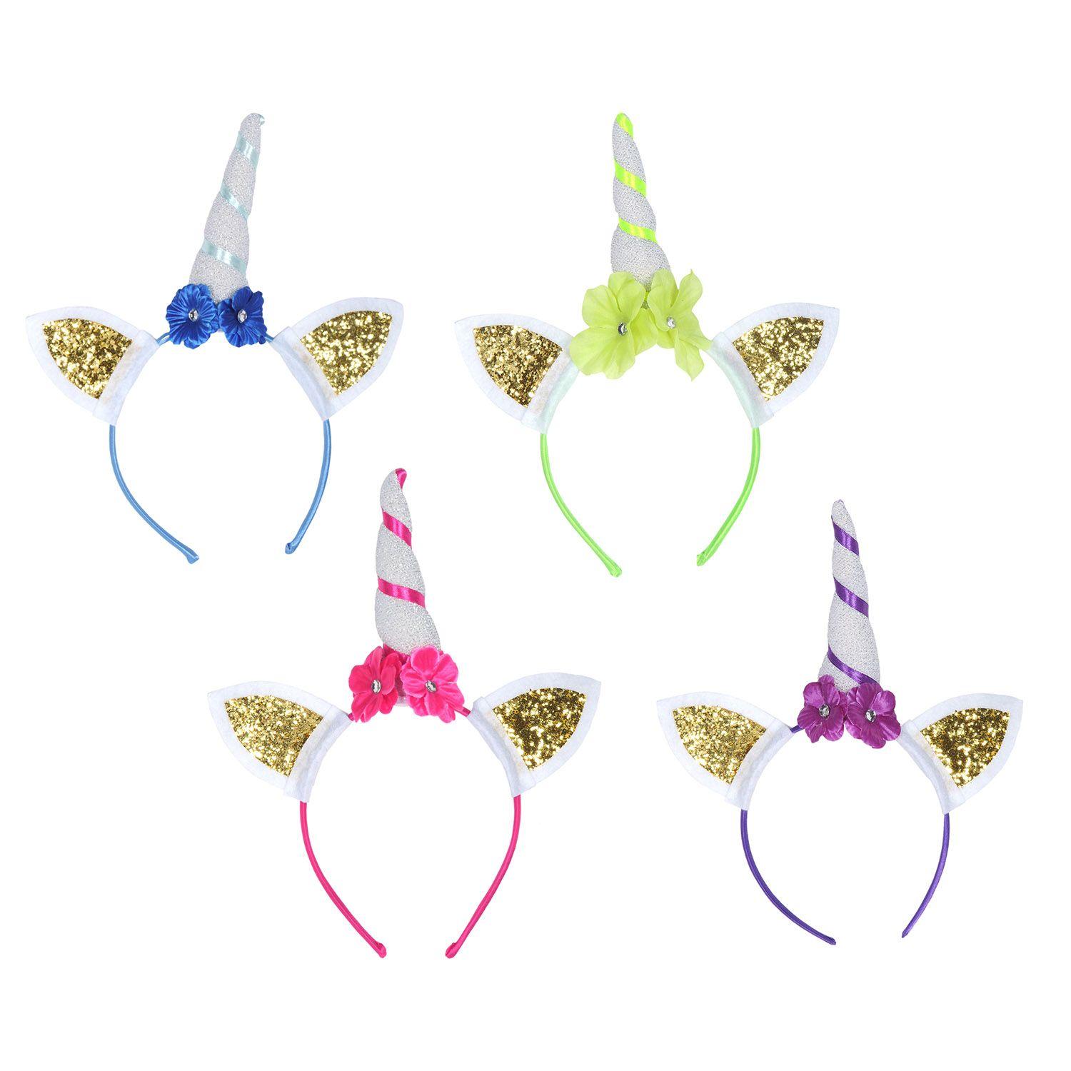 Glittered Unicorn Headbands image