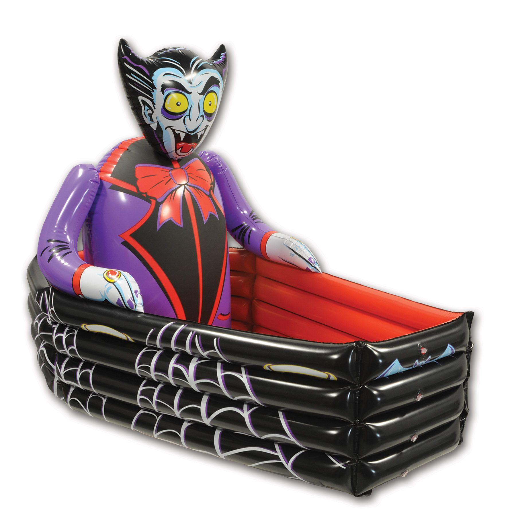 Inflatable Vampire & Coffin Cooler image