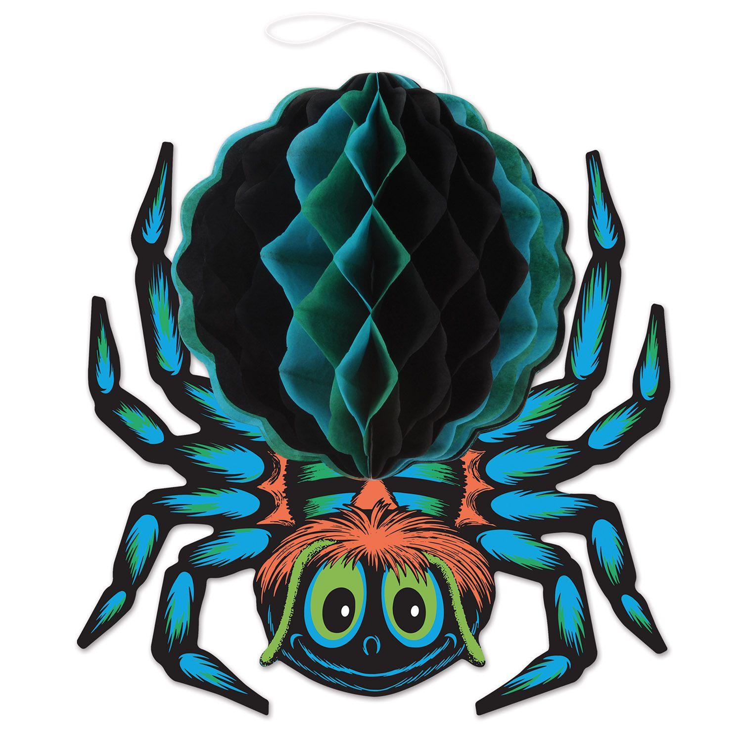 Vintage Halloween Tissue Spider image