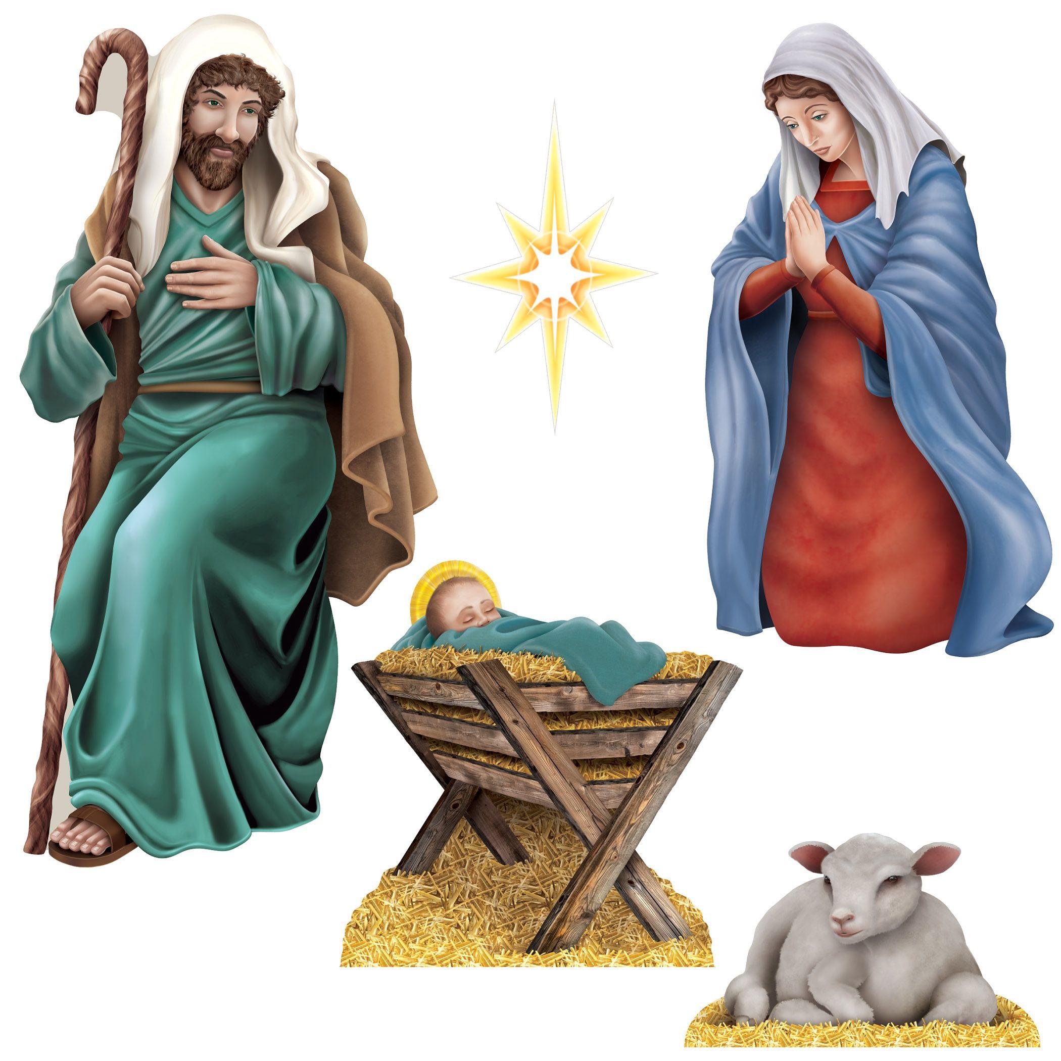 Nativity Scene Cutouts image