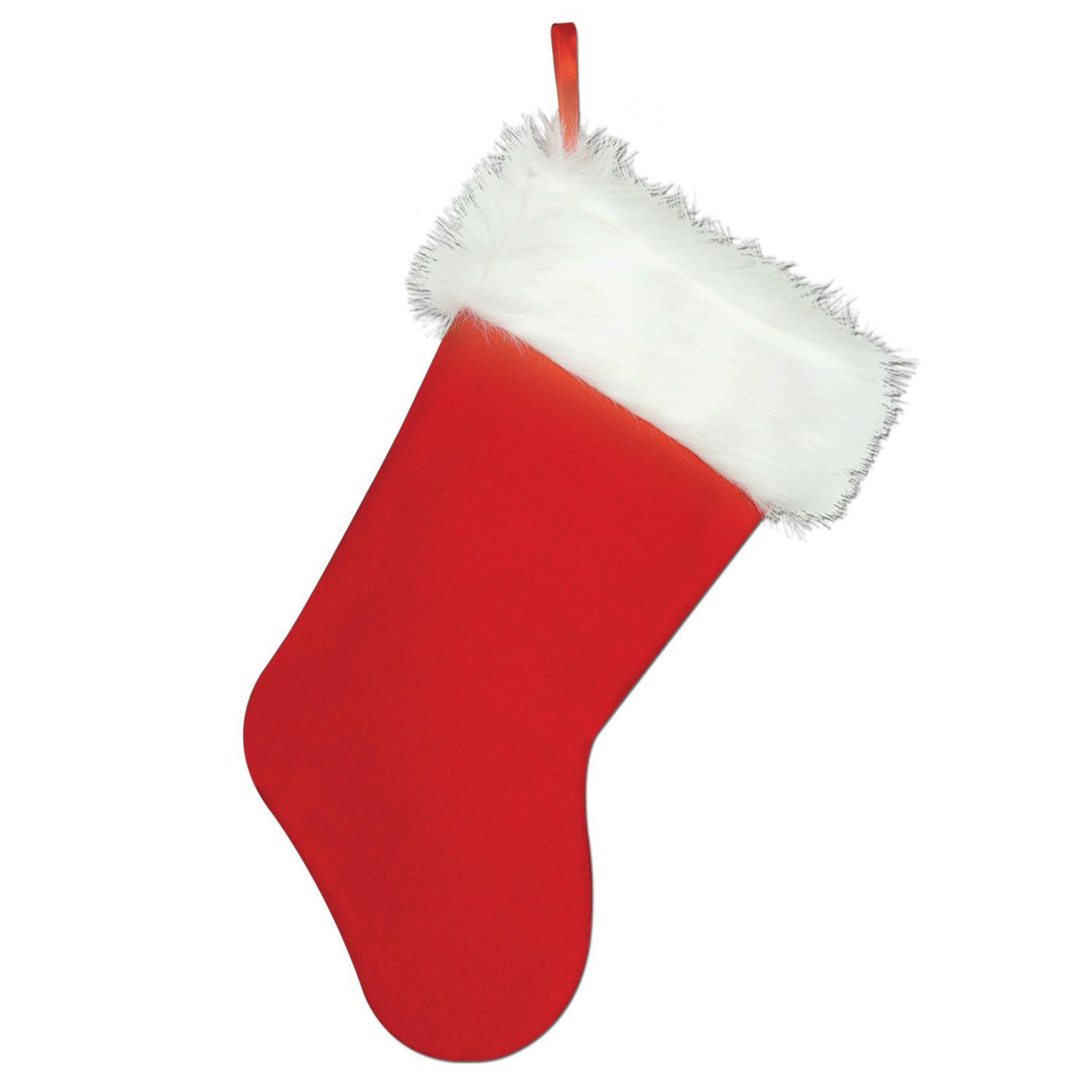 Plush Christmas Stocking image