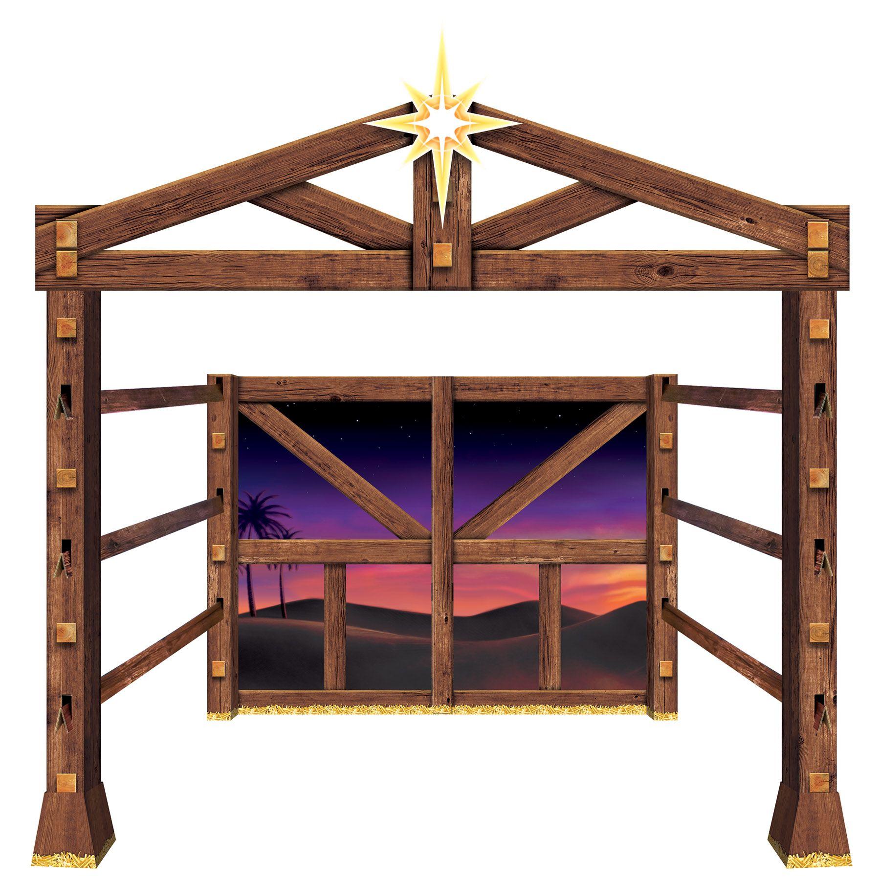 Nativity Scene Photo Prop Stand-Up image