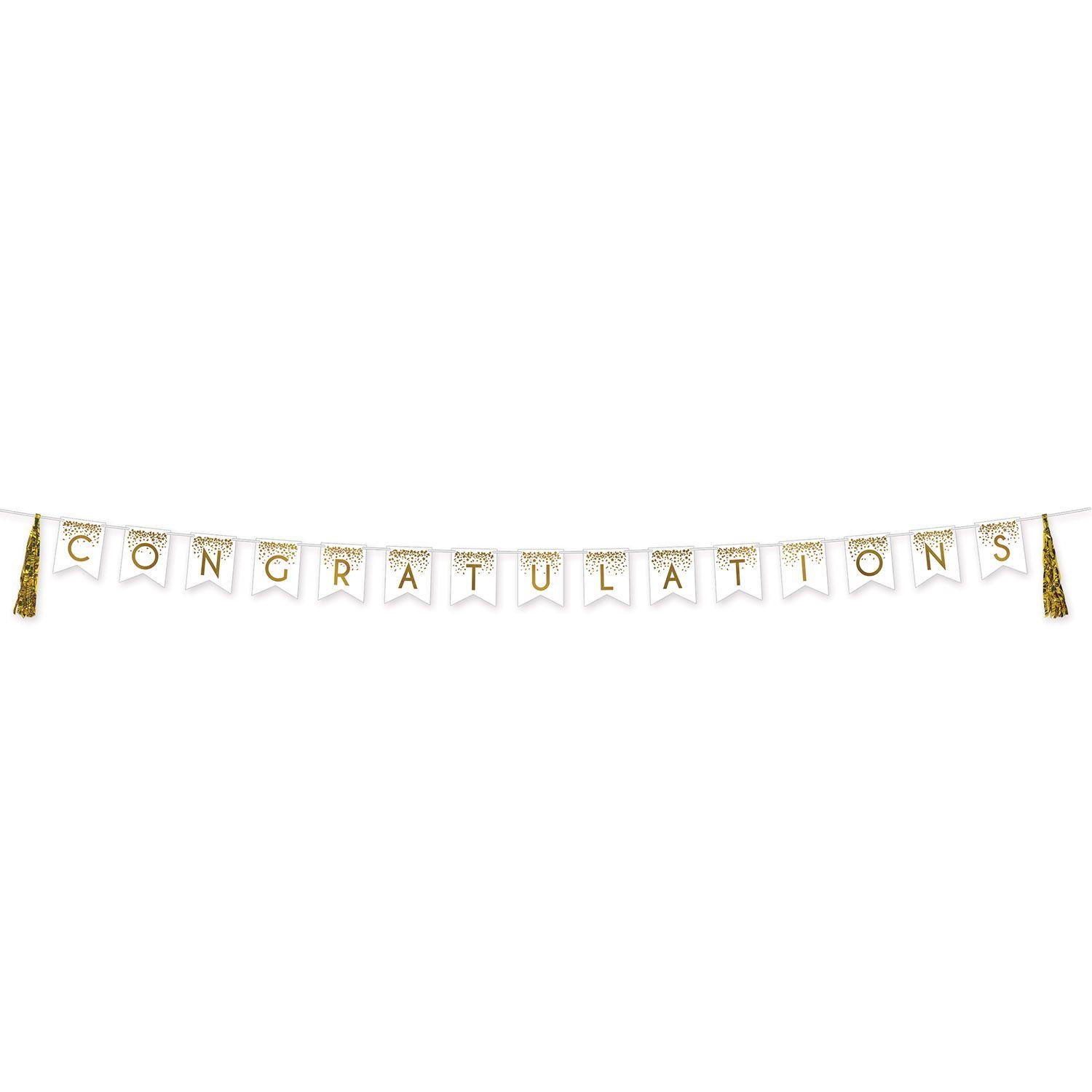 Congratulations Tassel Streamer