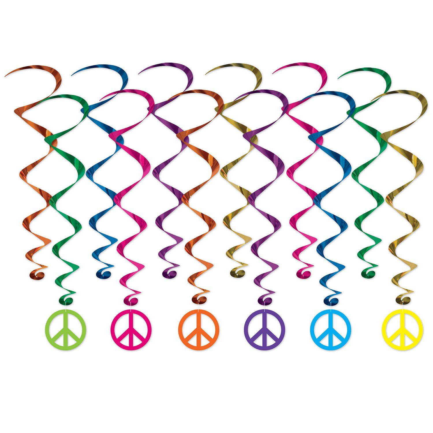 Peace Sign Whirls image