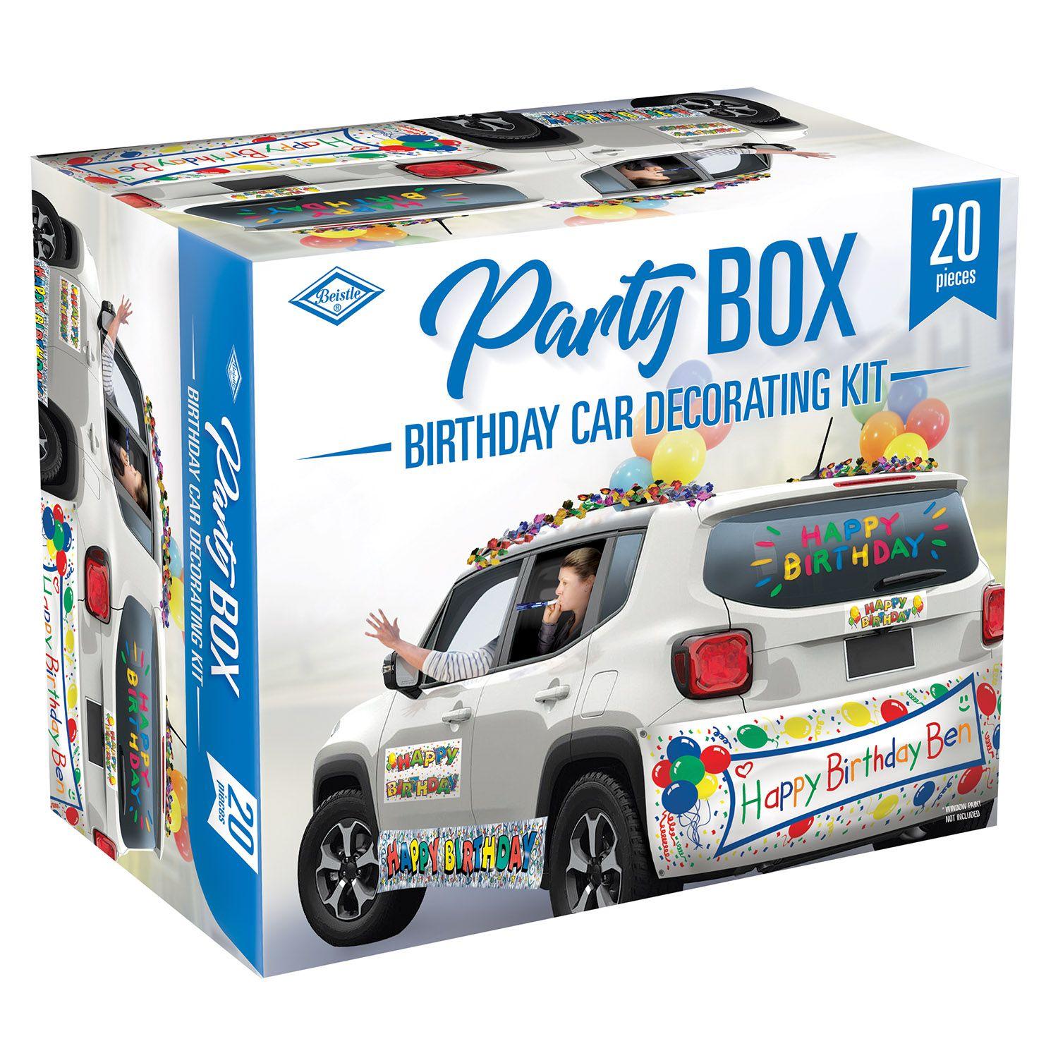 Birthday Car Party Box