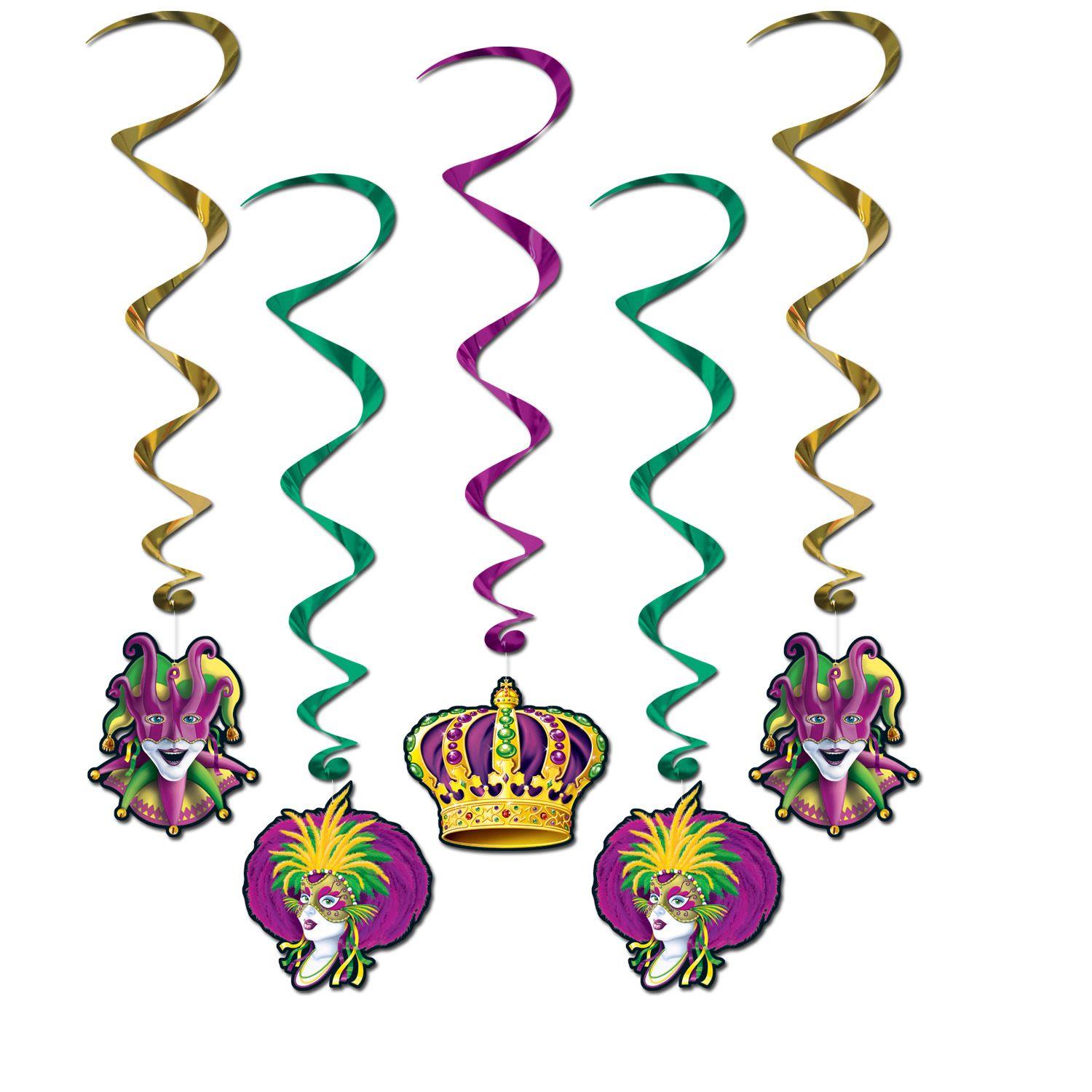 Mardi Gras Whirls