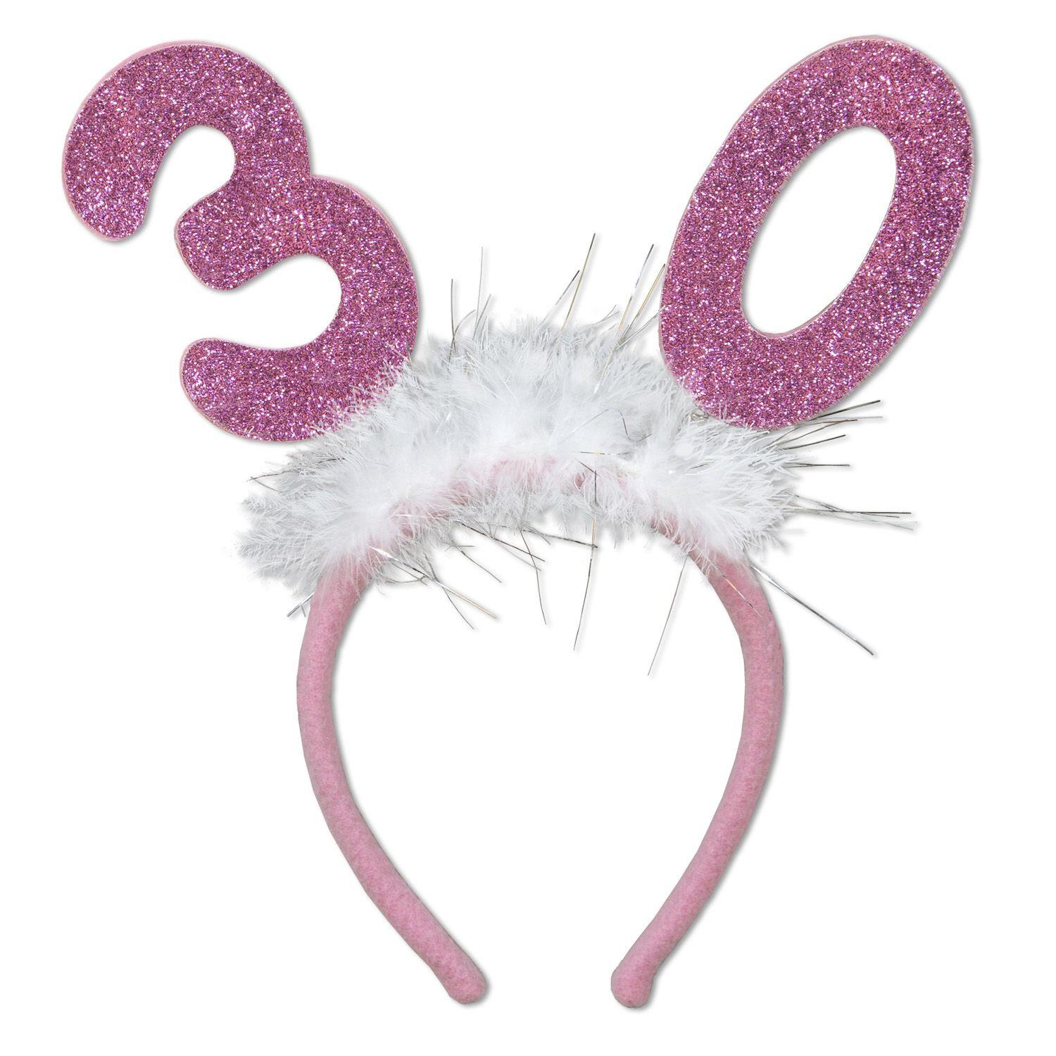 30 Glittered Boppers w/Marabou image