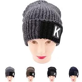 Striped Knitting Winter Hats for Women image