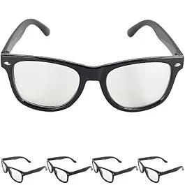 Kid Clear Sunglasses with Black Frame image