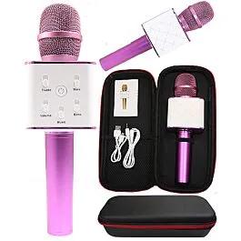 Phone Accessory Karaoke Microphone Neon Pink