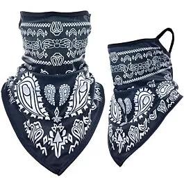 Neck Gaiters - Paisley Print Triangle Face Shields image