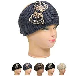 Winter Headbands with Crystals for Women image