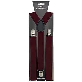 Burgundy Suspender image