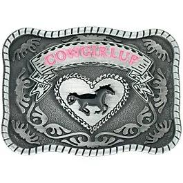 Cowgirl Up Belt Buckle