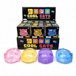 Crystal-Look Rock Cat Squishy Stress Toy image