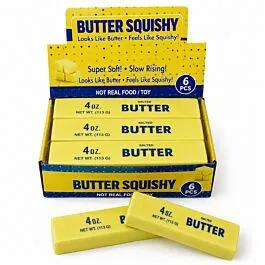 6 Pcs Set Wholesale Squishy Butter Stick Huge Size - Trendy Stress Relief Toys image