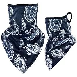 Neck Gaiters - Print Paisley Triangle Face Shields image