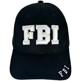 FBI Embroidered Black Baseball Cap image
