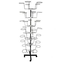 7-Tier Rotating Display Racks for Hats - Store Displays and Fixtures for Headwear image