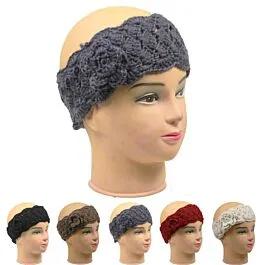Knitted Woolen Winter Headbands for Women image
