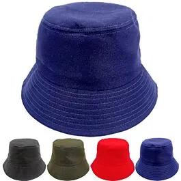 Plain Color Breathable Bucket Hat image