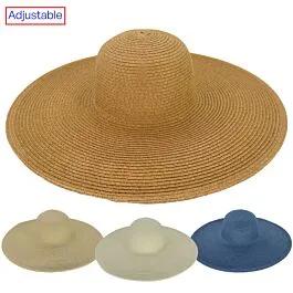 Wide-Brim Summer Hats for Ladies - Mixed Colors image