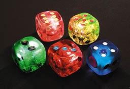 Wholesale LIGHT-UP FLASHING DICE - 2 Dozen Case image