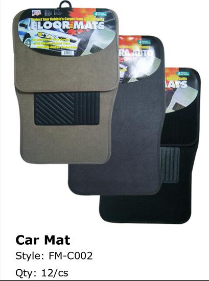 Wholesale Car Mats - Standard Floor Mats 4 Piece Sets - 1 Doz image