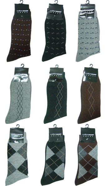 Wholesale Men's Cotton Dress Socks - Dress Socks - 360 Pairs image