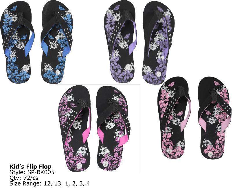 Wholesale Kid's Flip Flops - Girls Sandals - 72 Pairs image