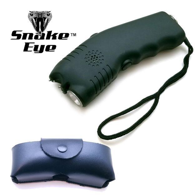 High Voltage Rechargeable Cyclone Stun Gun | Black image