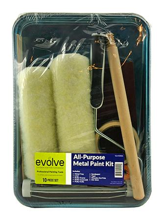 10 pc. Professional Painting All-Purpose Metal Paint Kit - Evolve image