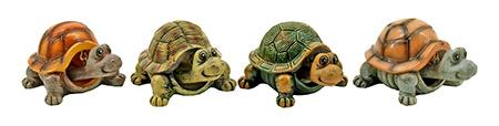 3.5" Sliders Cooters Box Turtle and Terrapin Bobblehead Polyresin... image