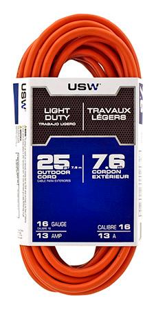 25' Heavy Duty 16/3 Extension Cord image