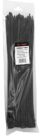 100-pc. 14" Black Zip Cable Ties image