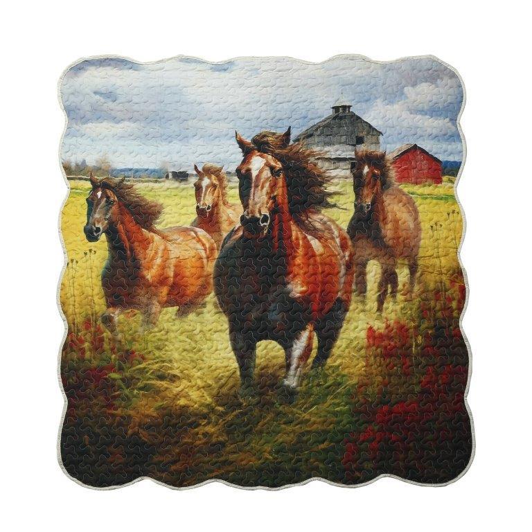 Horses on the Farm