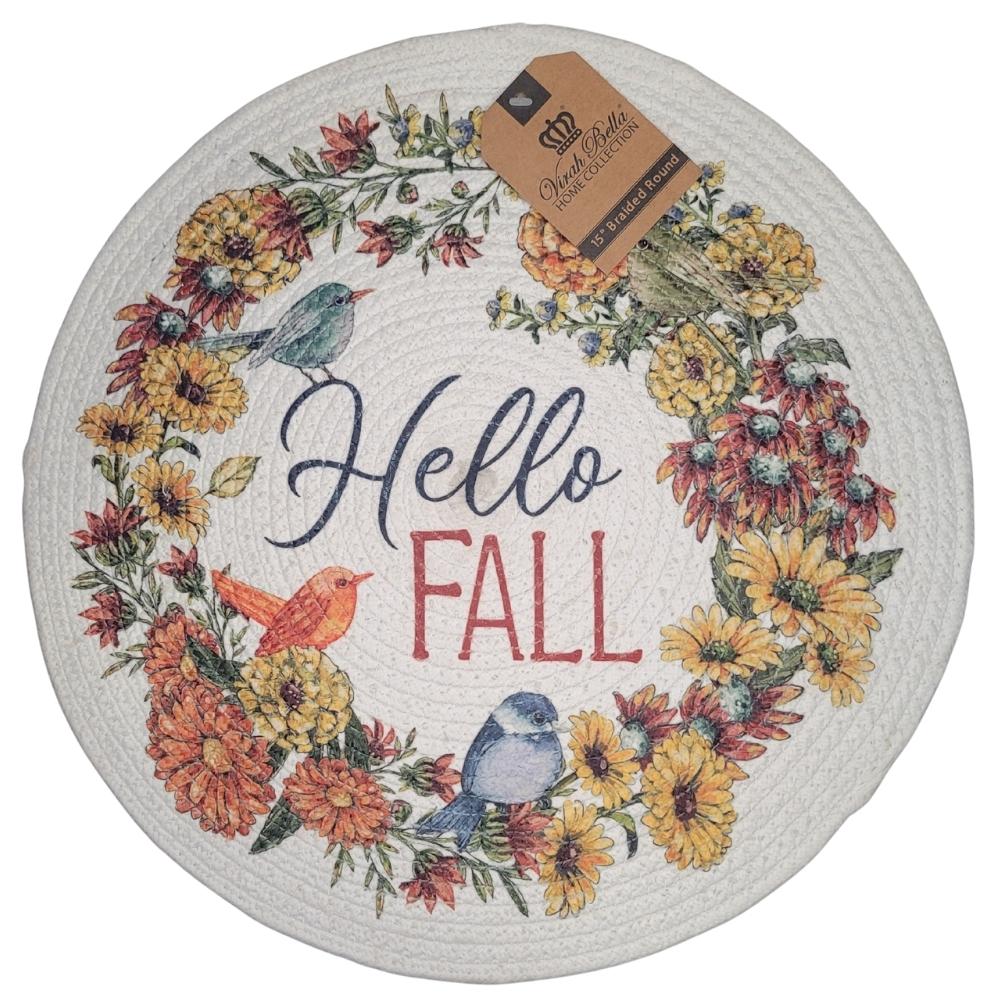 Pumpkin Spice - 15 in. Braided Round image